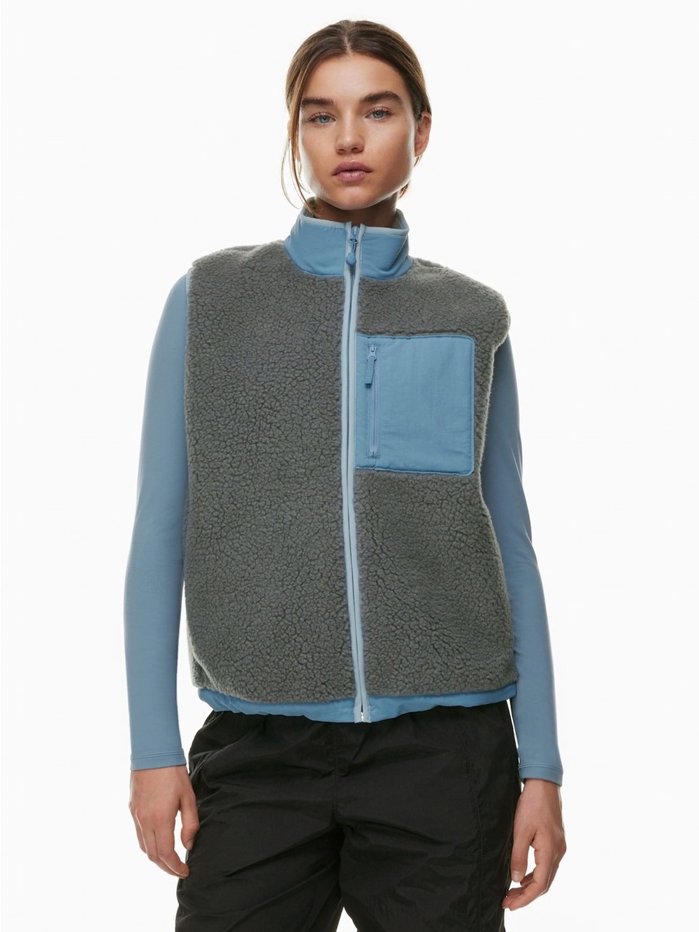 Aritzia TNAction Snoblock Polar Shred Vest
